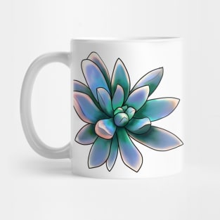 Green Succulent Mug